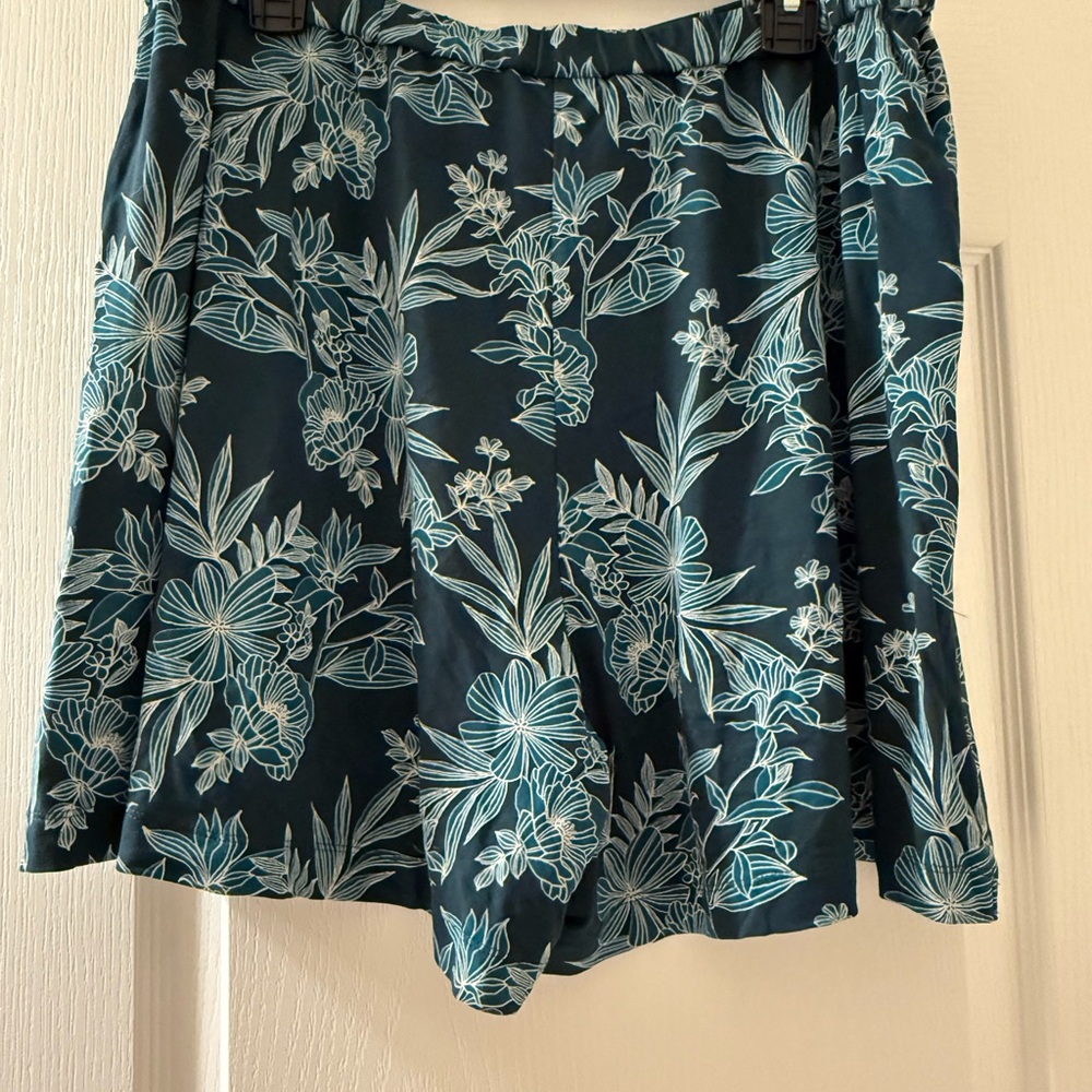 J. Jill Wearever collection Floral Print Shorts